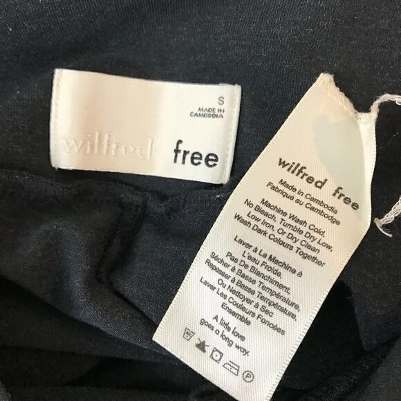 Aritzia Wilfred Free Dark Grey High Rise Leggings Size S - Picture 6 of 7